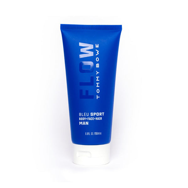 Tommy Bowe Blue Sport Man Face Body Hair Wash 200ml