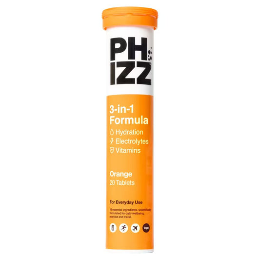 Phizz Eff Vitamins N Minerals 20 Tabs ORANGE (EXPIRY OCT 24)