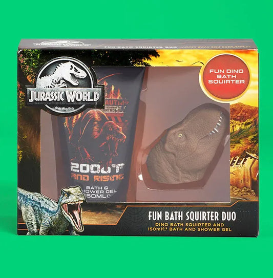 Jurassic World Fun Bath Squirter Set