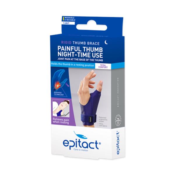 Epitact Rigid Painful Thumb Thumb Brace Night-Time Use Medium Left Hand 1PK