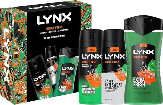 Lynx Jungle Fresh Trio Gift Set