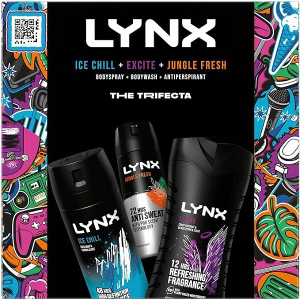 Lynx All Stars Trio Gift Set