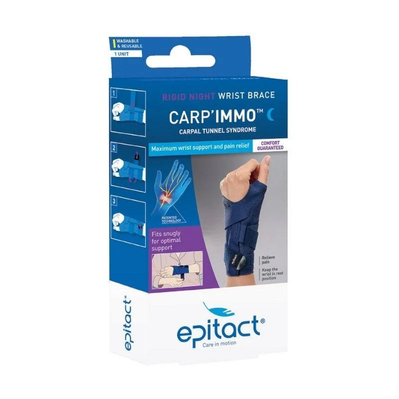 Epitact Rigid Night Carp'Immo Wrist Brace Small Right Hand 1PK