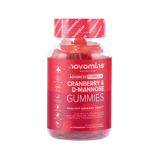 Novomins Cranberry and  D-Mannose 60 Gummies