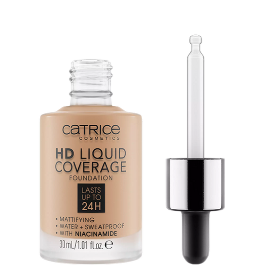 Catrice HD Liquid Coverage Foundation 050 Rosy Ash