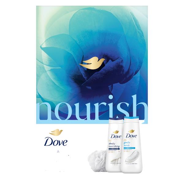 DOVE NOURISH WASH GIFT SET