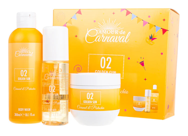 Amour De Carnaval 02 Golden Sun Body Trio Gift Set