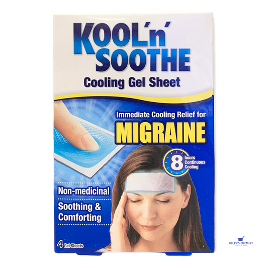 Kool'N Soothe Adult Migraine Sheets 4s