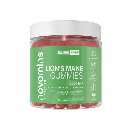 Novomins Lion's Mane 2000mg 60 Gummies