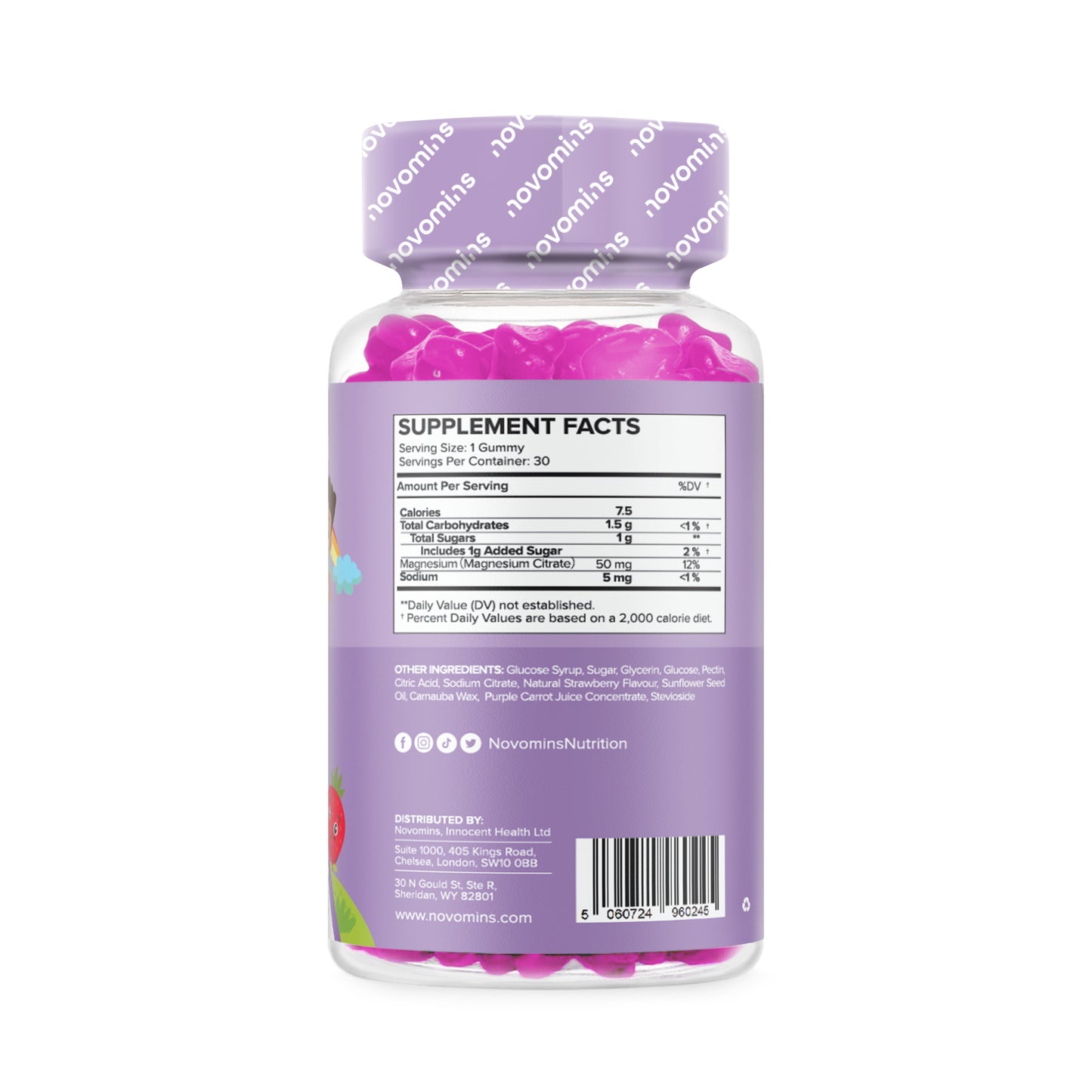 Novomins Kids Magnesium Gummies