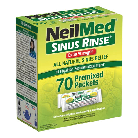 Neilmed Sinus Rinse Extra Strength 70 sachets