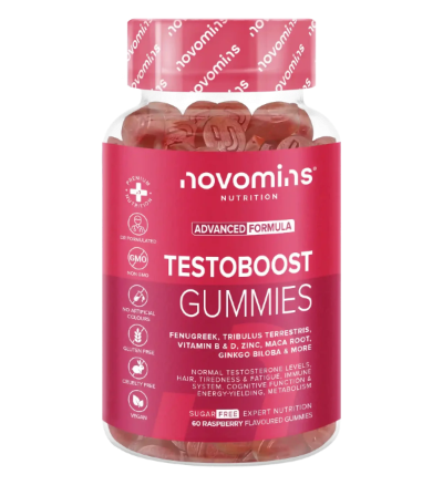 Novomins Testo-Boost 60 Gummies