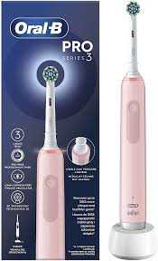 Oral B Pro 3 Rose Pink Electric Toothbrush