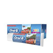 Oral B Kids Toothpaste Frozen or Cars 75Ml 3 years