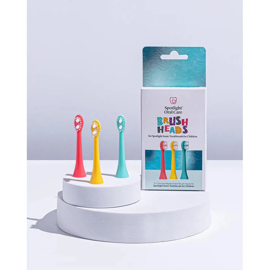 Spotlight Sonic Coloured Brush Heads for Children