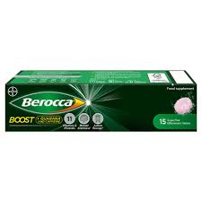 Berocca Boost Sugar Free Tabs 15's