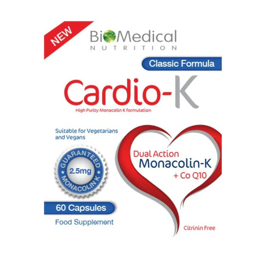 Cardio-K Classic 2.5Mg Monacolin K 60 Caps