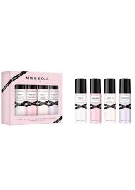 So...? Miss So London Body Spray 4x50ml Set