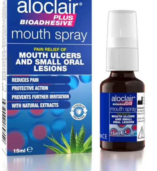 Aloclair Plus Bioadhesive Mouth Spray 15ml