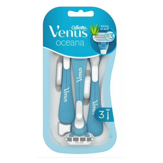 Gillette Venus Oceana Women Razors x3