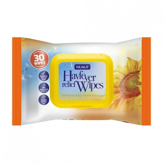 Nuage Hayfever Relief Wipes x30