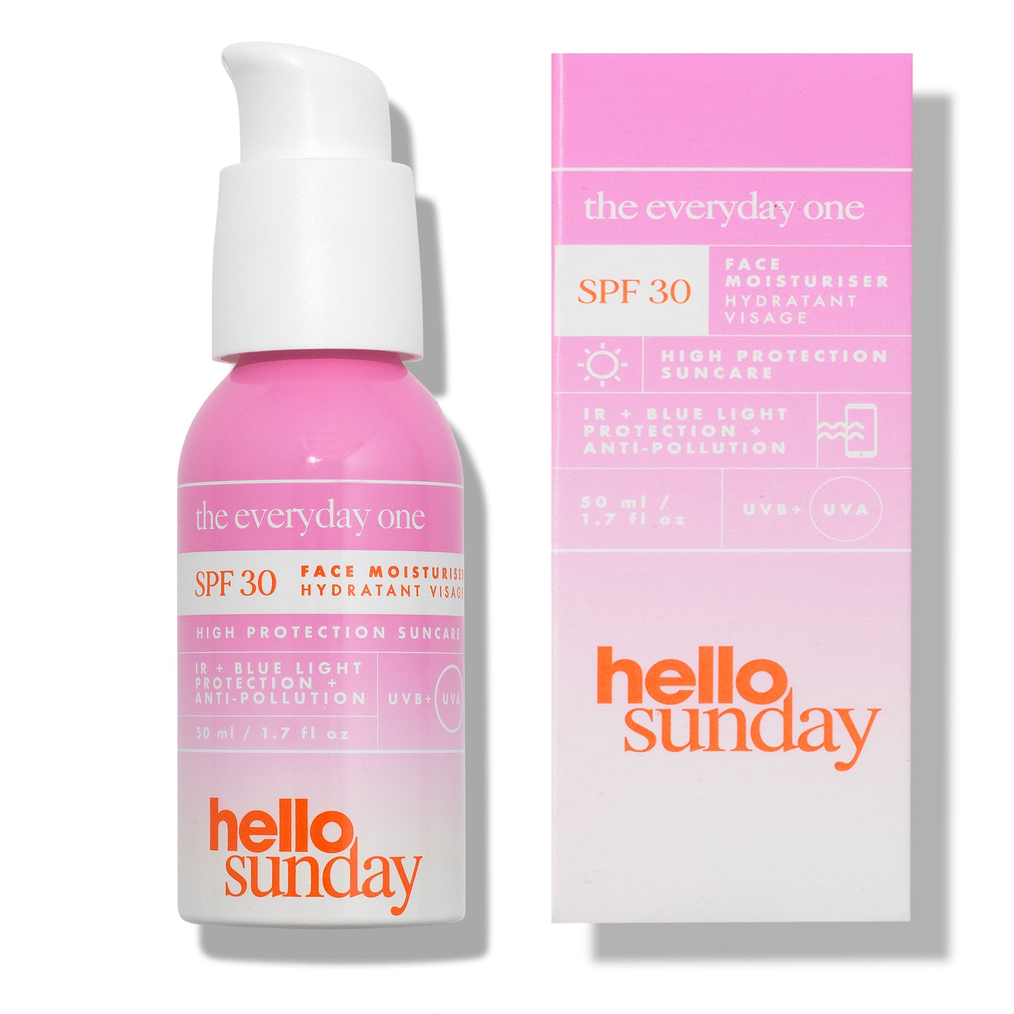 Hello Sunday The Everyday One Spf30 Face Moisturiser