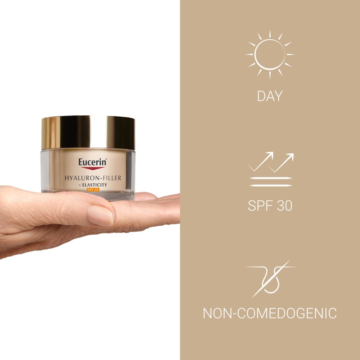 Eucerin Hyaluron Filler+ Elasticity Filler Day Cream Spf 30 50ML