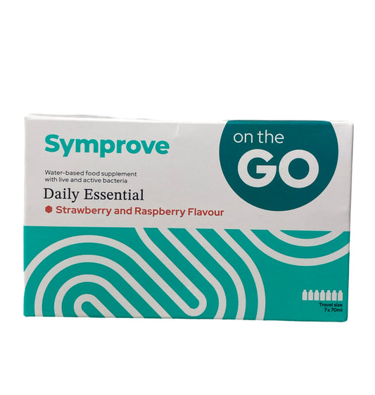 Symprove On The Go Strawberry & Raspberry  Flavour 7x70ml