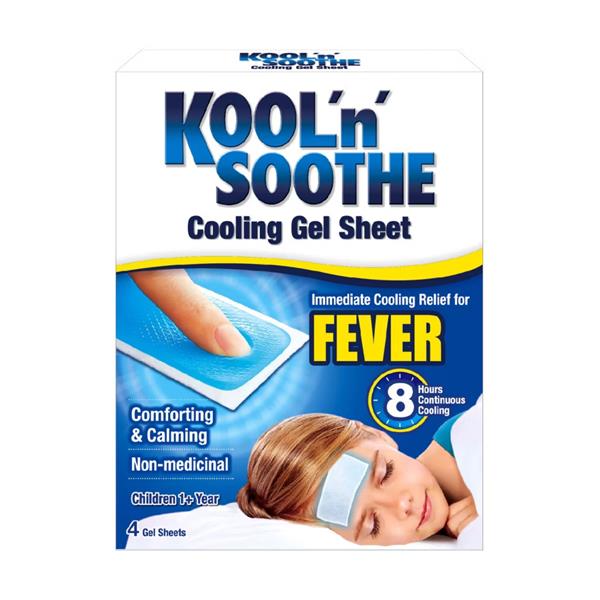 KOOL N SOOTHE FEVER SHEETS 4'S