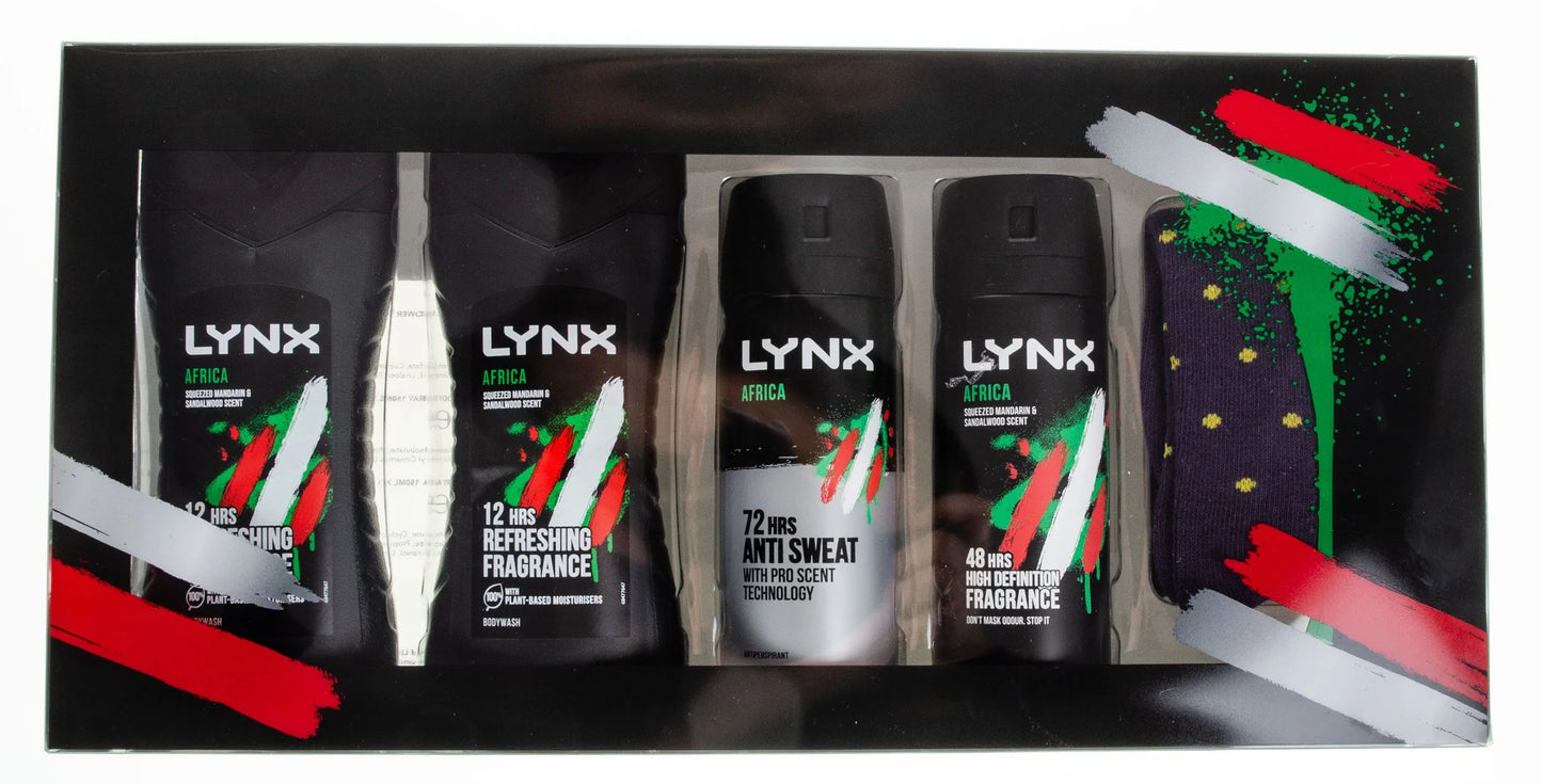 Lynx Africa 5 Piece Box Set