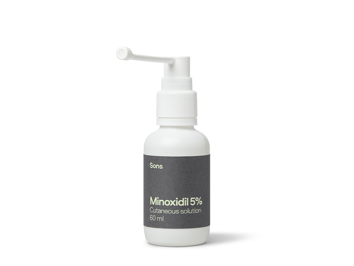 Sons Minoxidil For Men 5% Cutaneous Solution 60ml