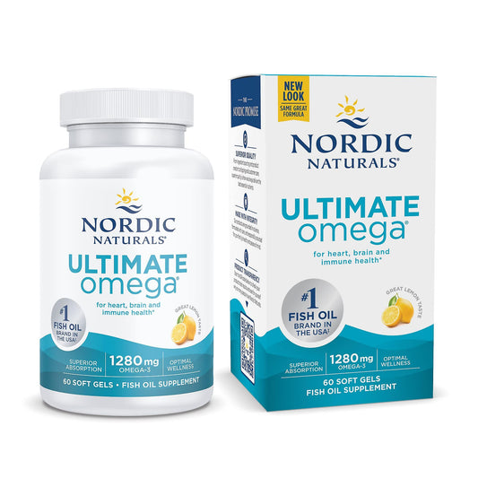 Nordic Naturals Ultimate Omega fish oil 60 pack