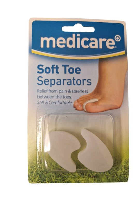 Medicare Soft Toe Separators x2