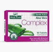 Aloe Pura Gentle Action Aloe Vera Complex (Formerly Colon Cleanse) 60 Tabs