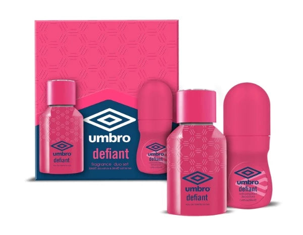 Umbro Ladies Defiant Fragrance Duo Set