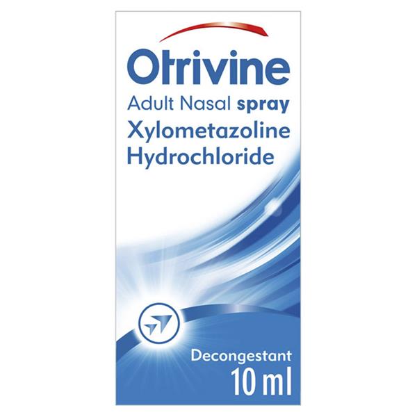 Otrivine Adult Nasal Spray 10Ml – Crowley’s Pharmacy