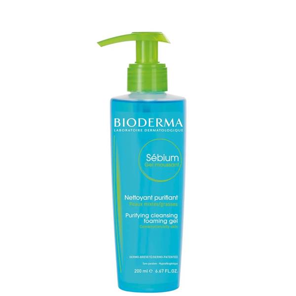 Bioderma Sebium Gel Moussant Foaming Gel Pump 200Ml