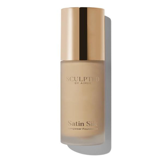 Sculpted By Aimee Satin Silk Longwear Foundation Medium 4W 30Ml